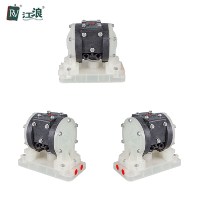 1/4 "Pompa Diafragma PVDF Untuk Asam Tahan Kimia Mini