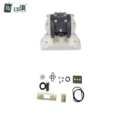 1/4 "Pompa Diafragma PVDF Untuk Asam Tahan Kimia Mini