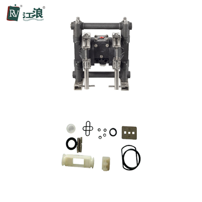 3/8 "Pompa Diafragma Kecil Penyemprot Cat Aluminium Diafragma Udara Pneumatik