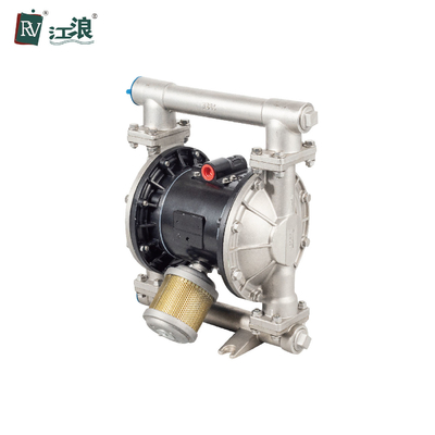 1 Inch Stainless Steel Diafragma Pompa Pembuatan Bir PTFE Air Dioperasikan Pompa Air