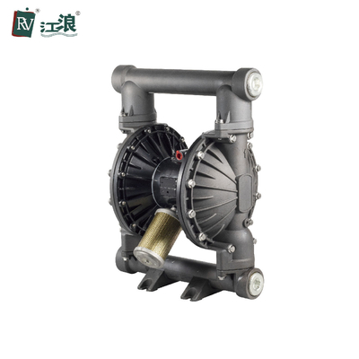 2 &quot;Aluminium Pneumatic Double Diaphragm Pump Air Dioperasikan 120 Psi Aliran Besar